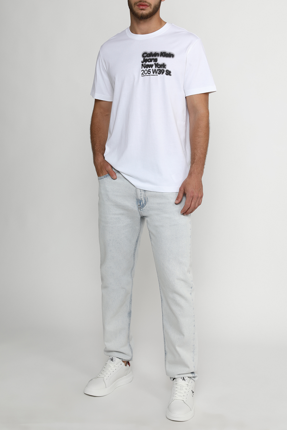 חולצת טי עם הדפס ניו יורק